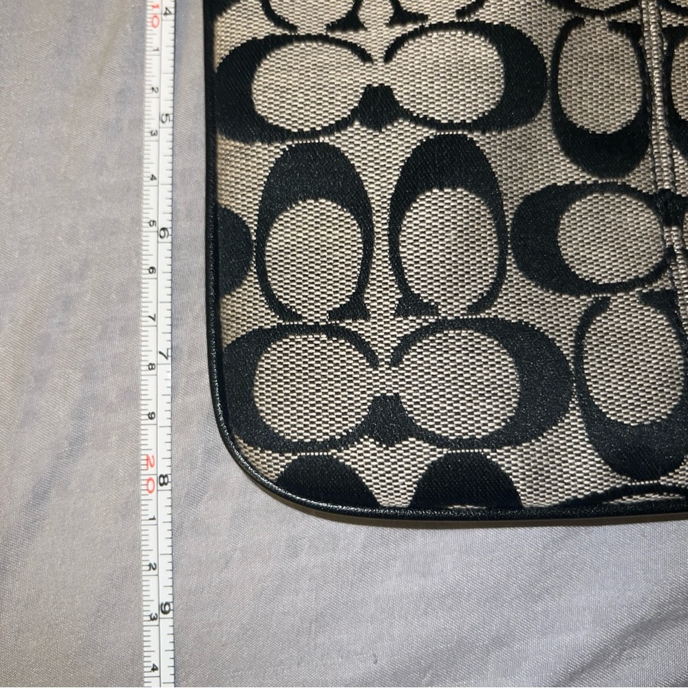 Coach Black and Gray Crossbody Bag - Picture 6 of 9